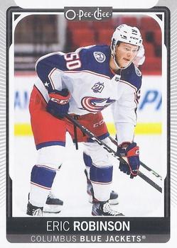#102 Eric Robinson - Columbus Blue Jackets - 2021-22 O-Pee-Chee Hockey