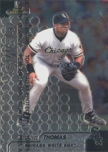 #102 Frank Thomas - Chicago White Sox - 1999 Finest Baseball