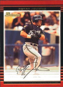 #102 Geoff Jenkins - Milwaukee Brewers - 2002 Bowman Baseball