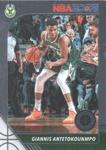 #102 Giannis Antetokounmpo - Milwaukee Bucks - 2019-20 Hoops Premium Stock Basketball