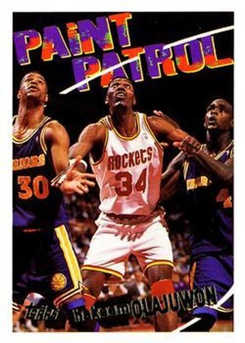 #102 Hakeem Olajuwon - Houston Rockets - 1994-95 Topps Basketball