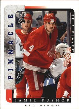 #102 Jamie Pushor - Detroit Red Wings - 1996-97 Pinnacle Be a Player Hockey