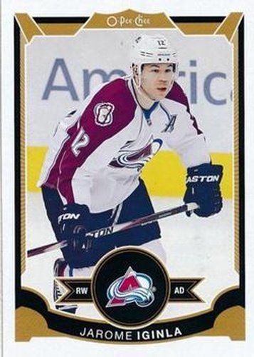#102 Jarome Iginla - Colorado Avalanche - 2015-16 O-Pee-Chee Hockey