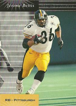 #102 Jerome Bettis - Pittsburgh Steelers - 1999 Donruss Football