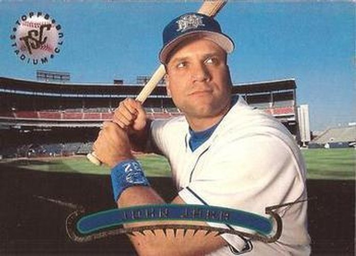 #102 John Jaha - Milwaukee Brewers - 1996 Stadium Club Baseball