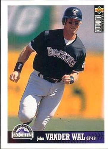 #102 John Vander Wal - Colorado Rockies - 1997 Collector's Choice Baseball