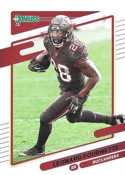 #102 Leonard Fournette - Tampa Bay Buccaneers - 2021 Donruss Football