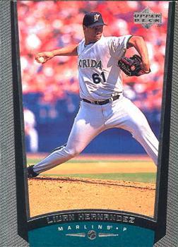 #102 Livan Hernandez - Florida Marlins - 1999 Upper Deck Baseball