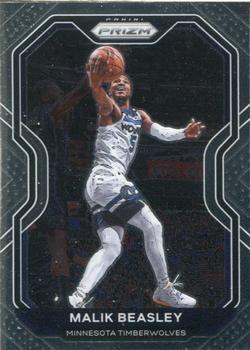 #102 Malik Beasley - Minnesota Timberwolves - 2020-21 Panini Prizm Basketball