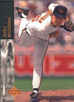 #102 Mike Mussina - Baltimore Orioles - 1994 Upper Deck Baseball