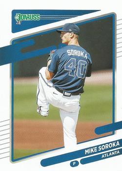 #102 Mike Soroka - Atlanta Braves - 2021 Donruss Baseball