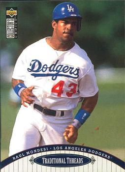 #102 Raul Mondesi - Los Angeles Dodgers - 1996 Collector's Choice Baseball