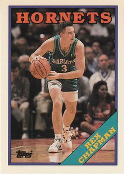 #102 Rex Chapman - Charlotte Hornets - 1992-93 Topps Archives Basketball