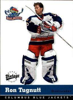 #102 Ron Tugnutt - Columbus Blue Jackets - 2000-01 Upper Deck Vintage Hockey