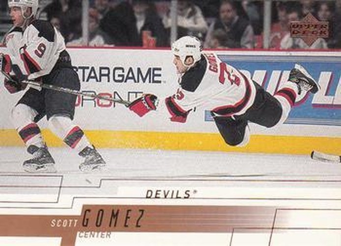 #102 Scott Gomez - New Jersey Devils - 2000-01 Upper Deck Hockey