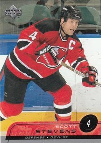 #102 Scott Stevens - New Jersey Devils - 2002-03 Upper Deck Hockey