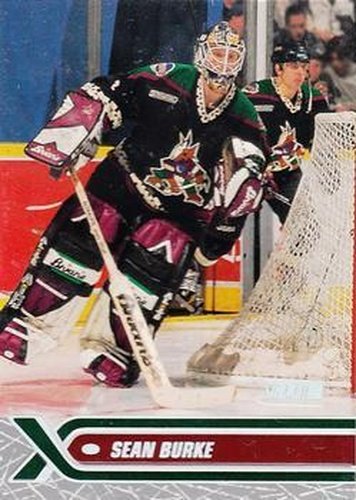 #102 Sean Burke - Phoenix Coyotes - 2000-01 Stadium Club Hockey
