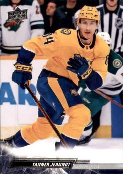#102 Tanner Jeannot - Nashville Predators - 2022-23 Upper Deck Hockey