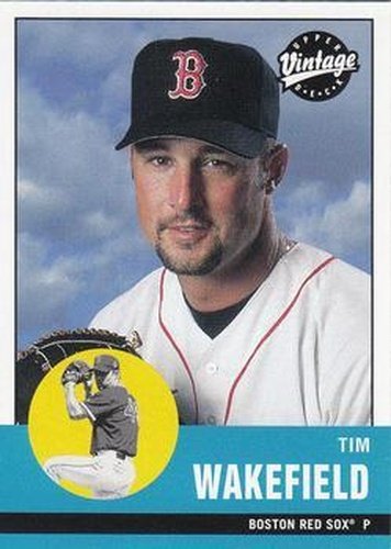 #102 Tim Wakefield - Boston Red Sox - 2001 Upper Deck Vintage Baseball