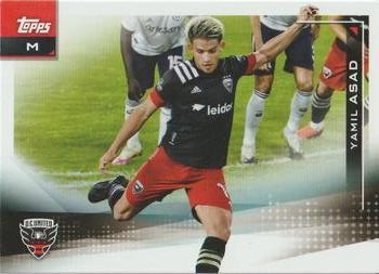 #102 Yamil Asad - D.C. United - 2021 Topps MLS Soccer