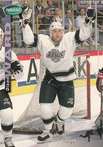 #102 Dixon Ward - Los Angeles Kings - 1994-95 Parkhurst Hockey