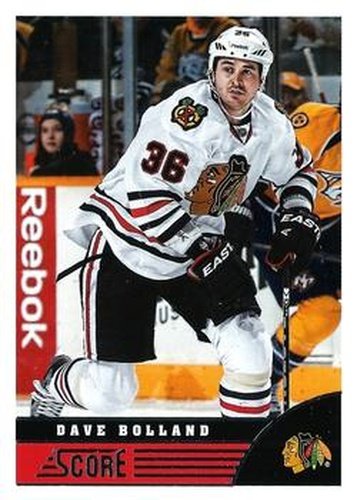 #102 Dave Bolland - Chicago Blackhawks - 2013-14 Score Hockey