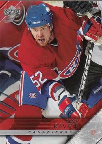 #102 Craig Rivet - Montreal Canadiens - 2005-06 Upper Deck Hockey