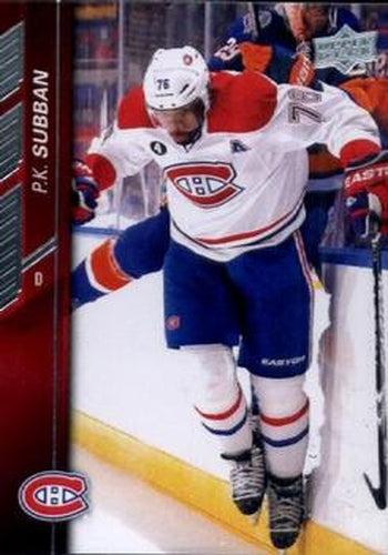 #102 P.K. Subban - Montreal Canadiens - 2015-16 Upper Deck Hockey