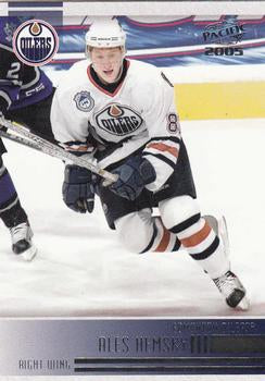 #102 Ales Hemsky - Edmonton Oilers - 2004-05 Pacific Hockey