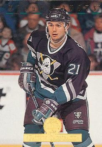 #102 Patrik Carnback - Anaheim Mighty Ducks - 1994-95 Leaf Hockey