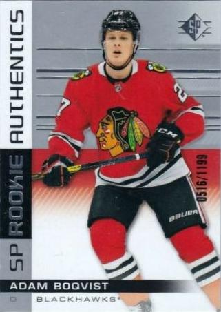 #102 Adam Boqvist - Chicago Blackhawks - 2019-20 SP Hockey