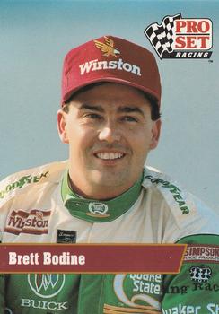 #102 Brett Bodine - King Racing - 1991 Pro Set Racing