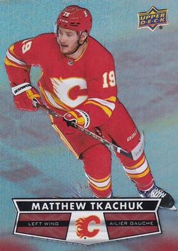 #102 Matthew Tkachuk - Calgary Flames - 2021-22 Upper Deck Tim Hortons Hockey
