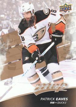 #102 Patrick Eaves - Anaheim Ducks - 2017-18 Upper Deck MVP Hockey