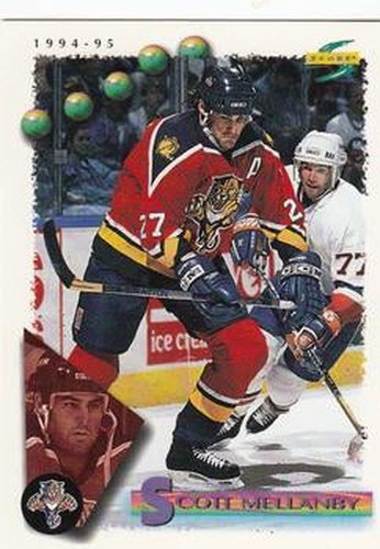 #102 Scott Mellanby - Florida Panthers - 1994-95 Score Hockey