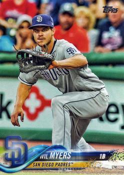 #102 Wil Myers - San Diego Padres - 2018 Topps Baseball
