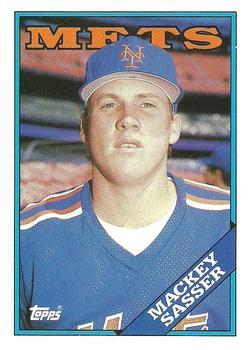 #103T Mackey Sasser - New York Mets - 1988 Topps Traded Baseball