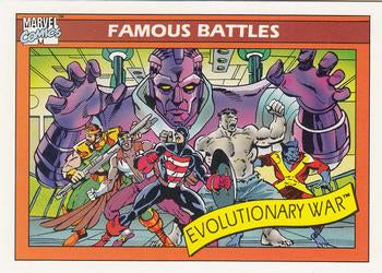 #103 Evolutionary War - 1990 Impel Marvel Universe