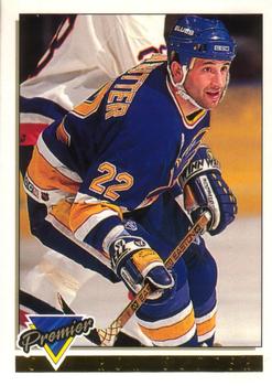 #103 Ron Sutter - St. Louis Blues - 1993-94 O-Pee-Chee Premier Hockey - Gold
