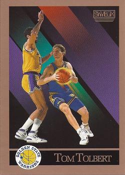 #103 Tom Tolbert - Golden State Warriors - 1990-91 SkyBox Basketball