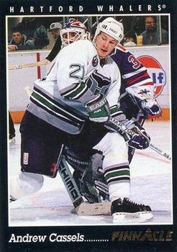 #103 Andrew Cassels - Hartford Whalers - 1993-94 Pinnacle Hockey