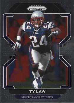 #103 Ty Law - New England Patriots - 2021 Panini Prizm Football