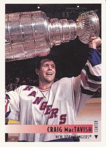 #103 Craig MacTavish - New York Rangers - 1994-95 O-Pee-Chee Premier Hockey