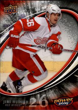 #103 Jiri Hudler - Detroit Red Wings - 2008-09 Upper Deck Power Play Box Set Hockey