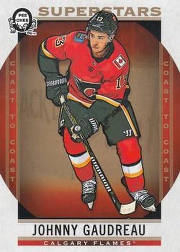 #103 Johnny Gaudreau - Calgary Flames - 2018-19 O-Pee-Chee Coast to Coast Hockey