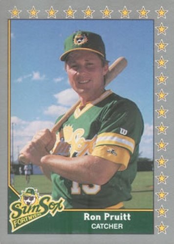 #103 Ron Pruitt - Fort Myers Sun Sox - 1990 Pacific Senior League Baseball