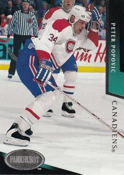 #103 Peter Popovic - Montreal Canadiens - 1993-94 Parkhurst Hockey
