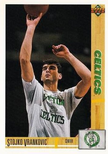 #103 Stojko Vrankovic - Boston Celtics - 1991-92 Upper Deck Basketball
