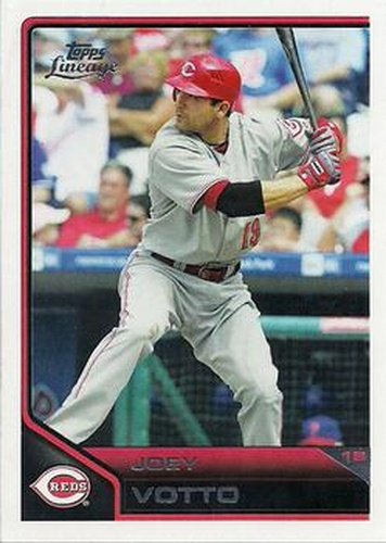 #103 Joey Votto - Cincinnati Reds - 2011 Topps Lineage Baseball