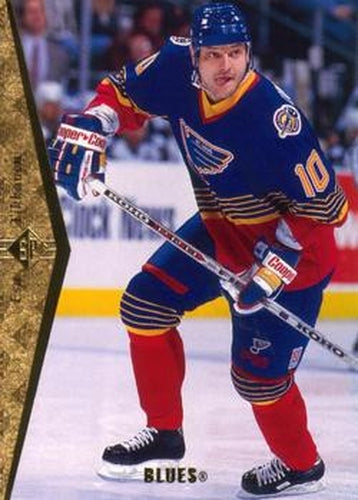 #103 Esa Tikkanen - St. Louis Blues - 1994-95 SP Hockey